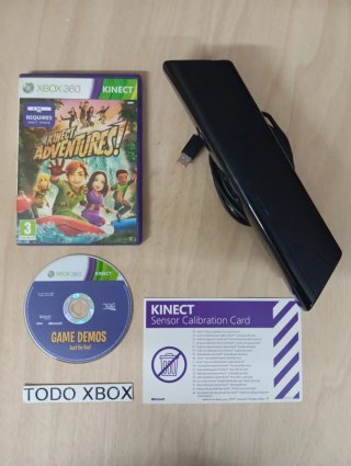 Sensor Kinect + Kinect Adventures Xbox 360
