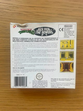 Teenage Mutant Hero Turtles II Game Boy