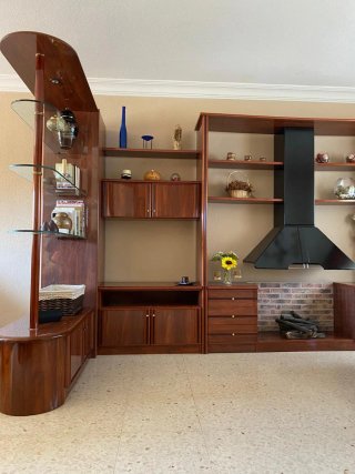 Conjunto Muebles Salón Madera