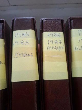 Collezione completa di francobolli UNICEF 1980-1989