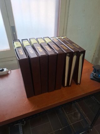 Collezione completa di francobolli UNICEF 1980-1989