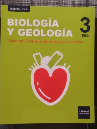 Libros de Biología de tercero de la ESO.