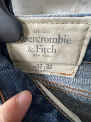 Pantalones Abercrombie & Fitch Azules