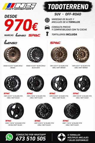 Llantas Todoterreno Lenso Spac SUV Off-Road