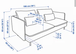 Sofá Söderhamn de Ikea