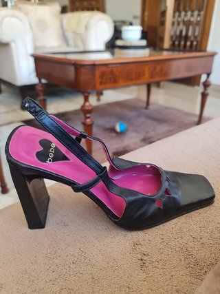 Zapatos Bebe Negros Talla 37.5