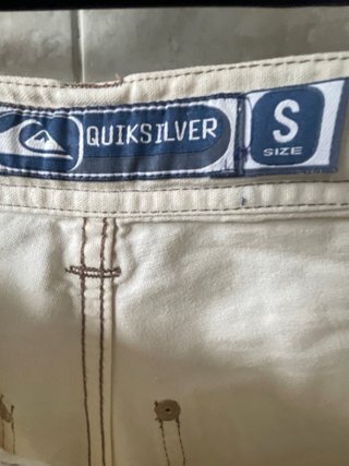 Pantalón Quiksilver Beige Talla S