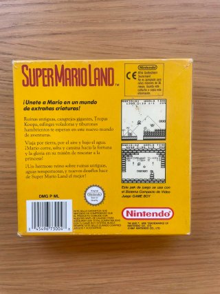 Caja Super Mario Land Nintendo Game Boy