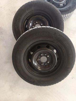 Llanta Acero Fiat Ducato 15,con neumáticos usados