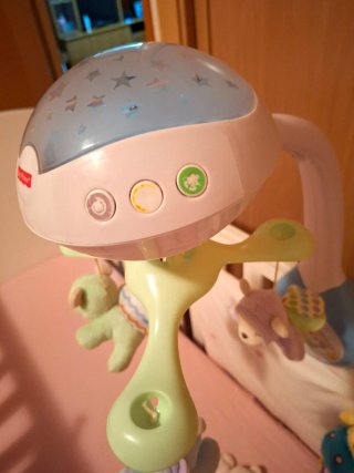 Móvil Ositos Voladores Fisher-Price 3 en 1