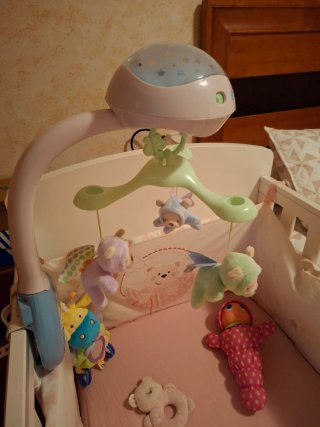 Móvil Ositos Voladores Fisher-Price 3 en 1