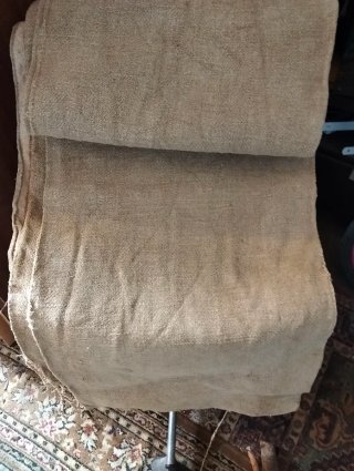 5 sacos antiguos de tela