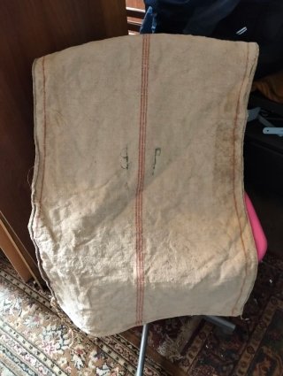 5 sacos antiguos de tela