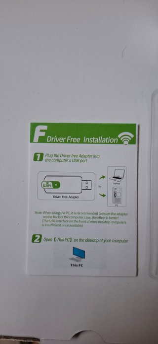 Adaptador WiFi USB 1300Mbps Dual Band 2.4/5GHz