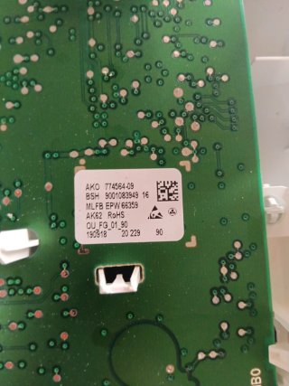 Placa electrónica lavadora Balay