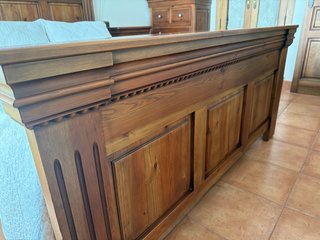 Dormitorio madera maciza