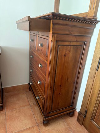 Dormitorio madera maciza