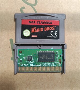 Super Mario Bros NES Classics Game Boy Advance GBA