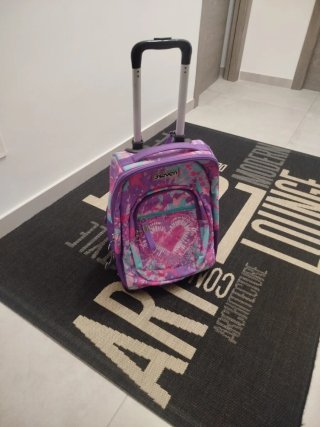 Zaino scuola 7seven con carrello
