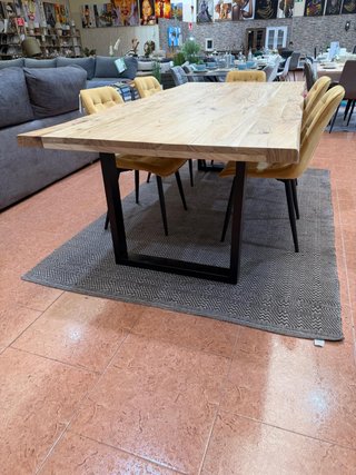 Mesa Comedor Madera Maciza 240cm