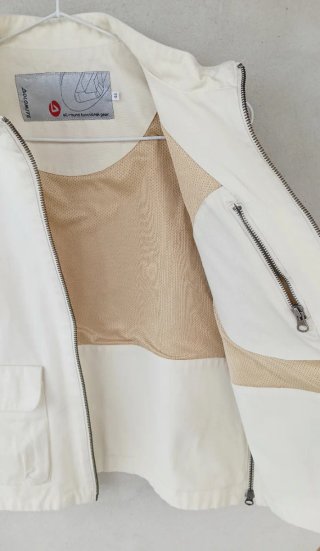 Gilet sportivo cargo donna Dolomite, tg L, bianco
