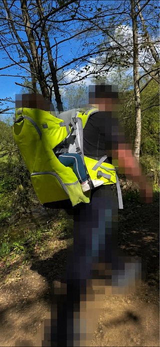 Mochila Portabebés ergonómica de Montaña