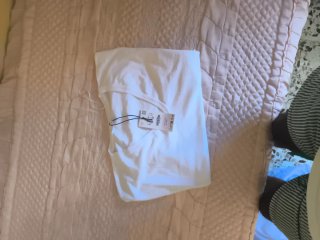 Camiseta Zara Blanca Talla L