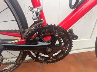 Bicicleta Carretera Júnior Btwin triban 3 Roja