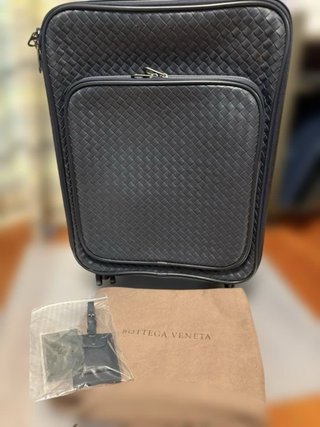 Bottega Veneta Maleta Cabina Intrecciato Negra