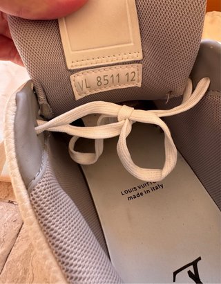Louis Vuitton trainer Bianche Taglia 45