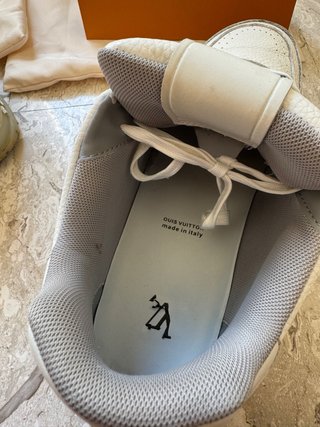 Louis Vuitton trainer Bianche Taglia 45