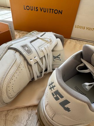 Louis Vuitton trainer Bianche Taglia 45