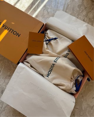 Louis Vuitton trainer Bianche Taglia 45