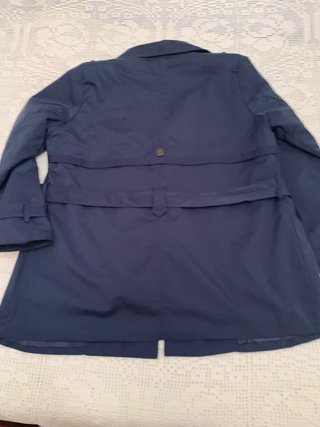Gabardina Pilar Prieto azul marino Talla 46