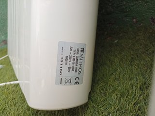 4 Radiadores Eléctricos Blancos