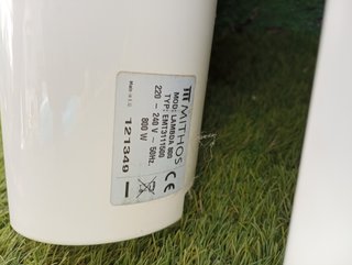 4 Radiadores Eléctricos Blancos