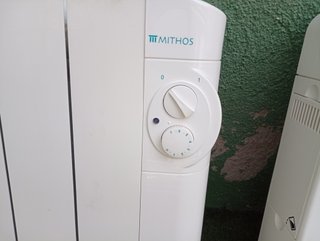 4 Radiadores Eléctricos Blancos