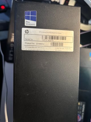 HP Compaq 8300 SFF para piezas