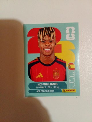 Cromos Nico Williams Mundial 2026
