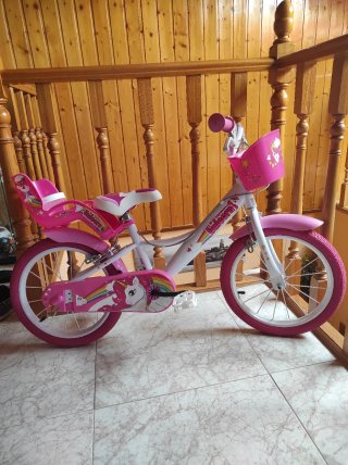 Bicicleta Dino Bikes Unicornio Rosa