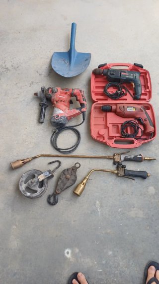 Lote Herramientas Manuales y Eléctricas