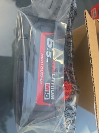 Batería Milwaukee M18 REDLITHIUM 5.5Ah