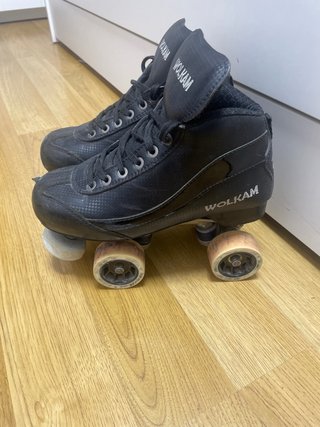 Patines Hockey Wolkam Negros talla 40