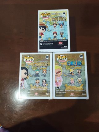 Funko Pop! One Piece: Luffy, Hancock, Doflamingo
