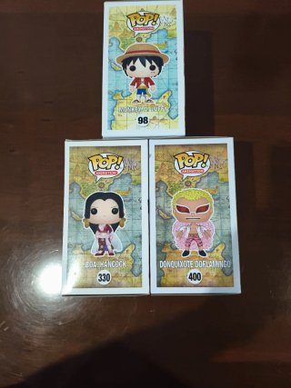 Funko Pop! One Piece: Luffy, Hancock, Doflamingo