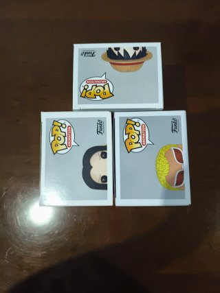 Funko Pop! One Piece: Luffy, Hancock, Doflamingo