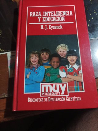 Libro raza, inteligencia y educación