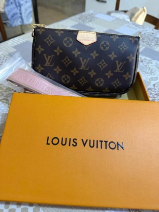 Louis Vuitton Borsa Arancione Rosa