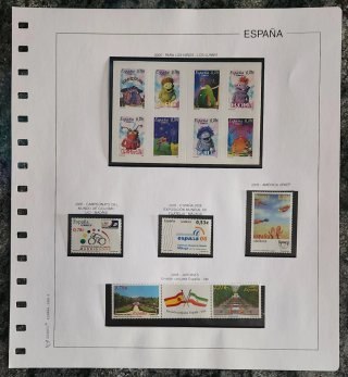 Lotti Francobolli Spagna 2004-2007 MNH