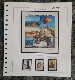 Lotti Francobolli Spagna 2004-2007 MNH
